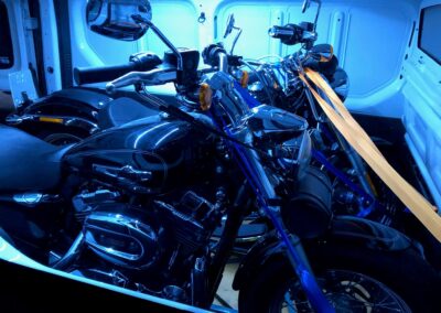 Motorrad Transport